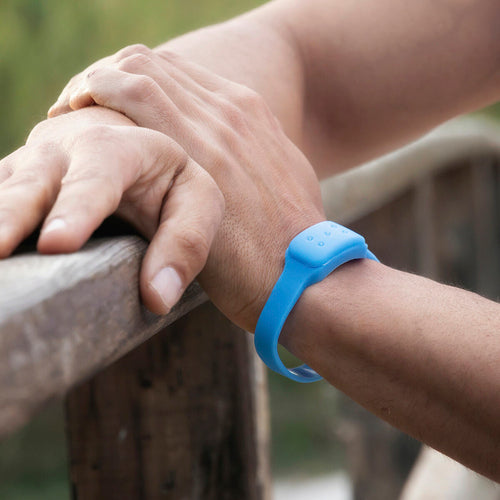 Bracelet Anti-Moustiques à la Citronnelle InnovaGoods — Bracelet Répulsif Naturel, Silicone, Ajustable (Enfant & Adulte)