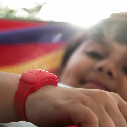 Bracelet Anti-Moustiques à la Citronnelle InnovaGoods — Bracelet Répulsif Naturel, Silicone, Ajustable (Enfant & Adulte)