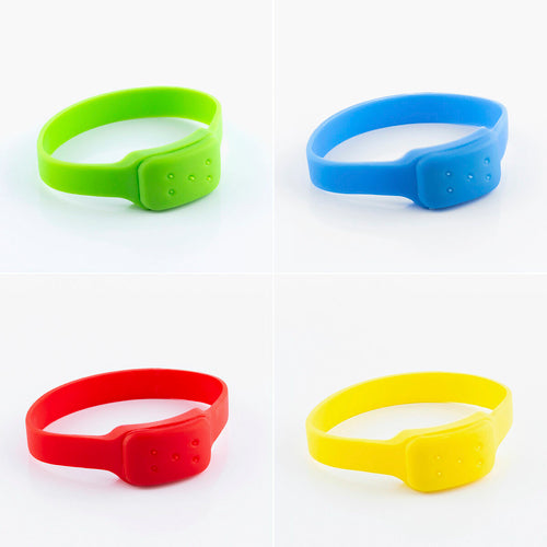 Bracelet Anti-Moustiques à la Citronnelle InnovaGoods — Bracelet Répulsif Naturel, Silicone, Ajustable (Enfant & Adulte)