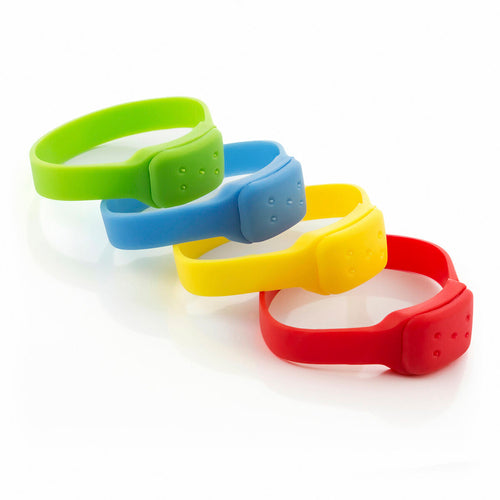 Bracelet Anti-Moustiques à la Citronnelle InnovaGoods — Bracelet Répulsif Naturel, Silicone, Ajustable (Enfant & Adulte)