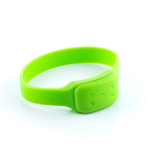 Bracelet Anti-Moustiques à la Citronnelle InnovaGoods — Bracelet Répulsif Naturel, Silicone, Ajustable (Enfant & Adulte)