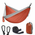 Hamac Parachute de Camping — Hammac Survival Léger pour Jardin et Extérieur, Capacité Jusqu’à 300 kg, Nylon 210T